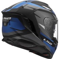 Мотошлем LS2 FF818 Storm III Komai (2XL, черный/синий)