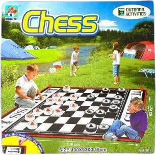 Шахматы/шашки Наша Игрушка напольные 634217