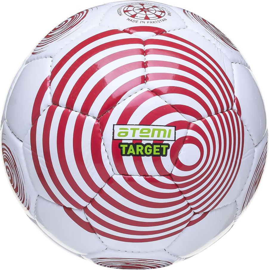 

Футбольный мяч Atemi Target (5 размер, белый/красный)