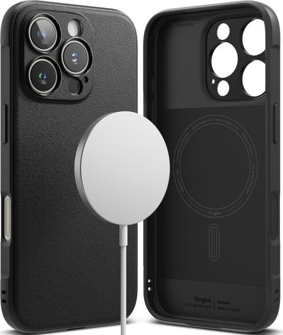 

Чехол для телефона Ringke Onyx Magnetic Magsafe для iPhone 16 Pro Max Black