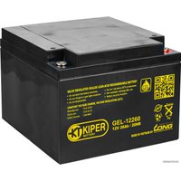Аккумулятор для ИБП Kiper GEL-12260 (12В/26 А·ч)
