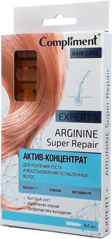 

Активатор Compliment Expert+ Актив-Концентрат для усиления роста и восстановления (8x5 мл)
