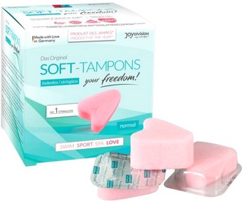 Тампоны без аппликатора JoyDivision Sport 6300470000 (3 шт)