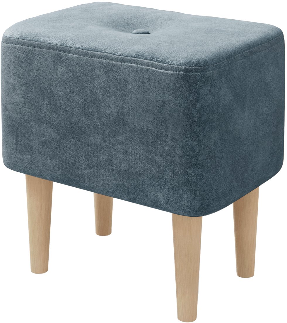 

Пуфик Mio Tesoro Четт (ткань микровелюр/пыльно-голубой №26)