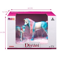 Набор фигурок Masai Mara Мир фэнтези. Семья голубых единорогов MM206-424