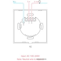 Выключатель Sonoff TX Series T0EU3C