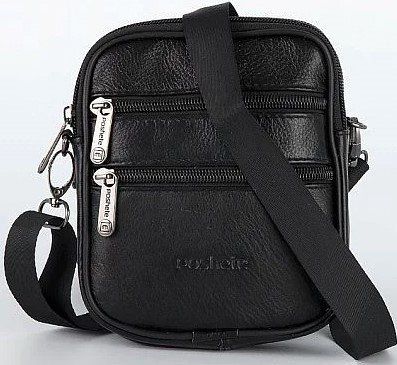 

Мужская сумка Poshete 252-9950-BLK (черный)