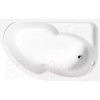 Ванна Lauter Geneva 170x105 2103170R (с ножками и лицевым экраном)