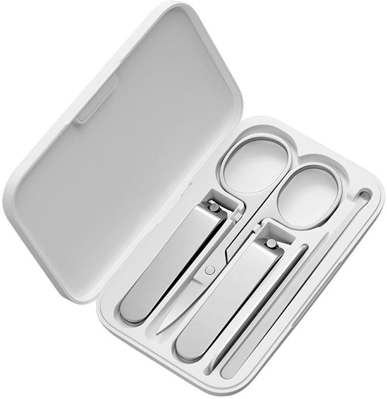 

Набор для маникюра и педикюра Xiaomi Mijia Stainless Steel Nail Clippers MJZJD002QW
