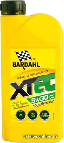 Моторное масло Bardahl XTEC 5W-30 C3 1л
