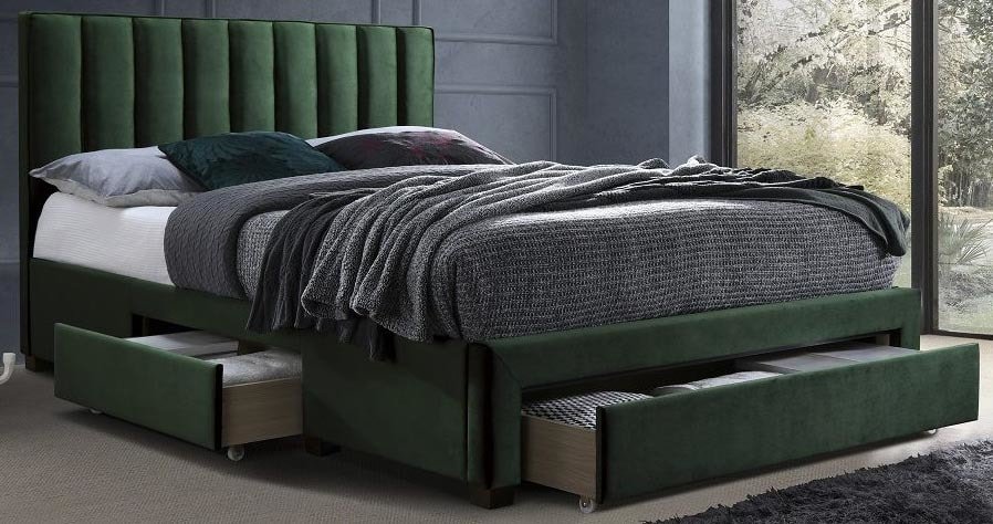 

Кровать Halmar Grace 200x160 (темно-зеленый)