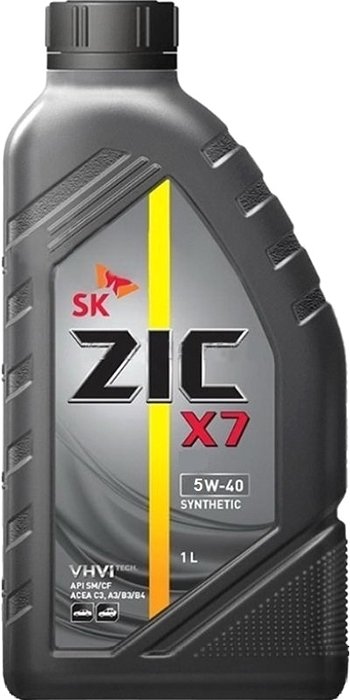 

Моторное масло ZIC X7 5W-40 1л
