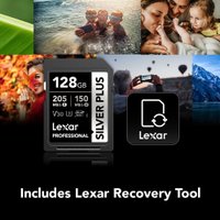 Карта памяти Lexar Professional SILVER PLUS SDXC LSDSIPL128G-BNNNG 128GB