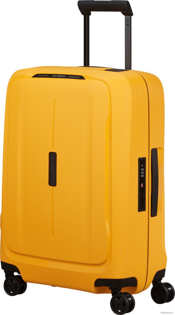 Чемодан-спиннер Samsonite Essens Radiant Yellow 55 см