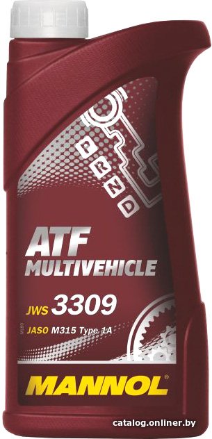 Трансмиссионное масло Mannol ATF Multivehicle 1л