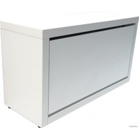 Тумба для обуви Анрат Элана 1.80 белый/белый