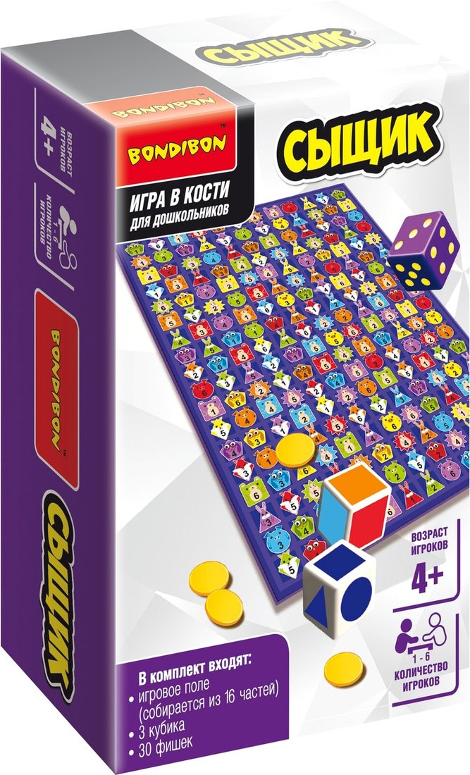 

Настольная игра Bondibon Сыщик ВВ5028