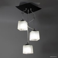 Подвесная люстра Элетех Конверт 233 НСБ 01-3х60-102 Е27 1005402879 (белый/черный)