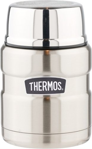 Термос для еды THERMOS King-SK-3000SBK 0.47л (серебристый)