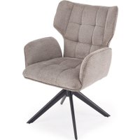 Стул с подлокотниками Halmar K601 (серый/черный)