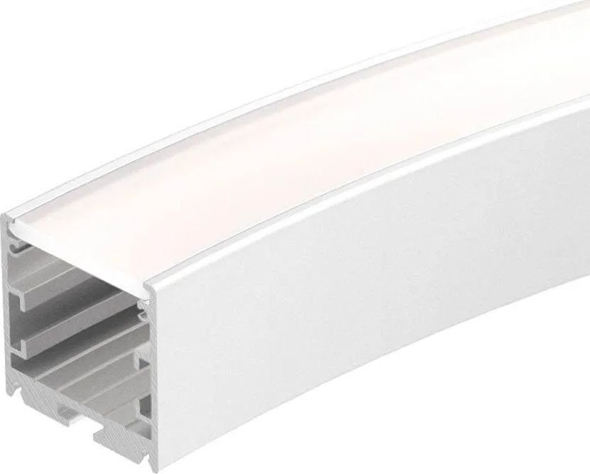 Алюминиевый профиль Arlight SL-ARC-3535-D800-A45 WHITE (320мм, дуга 1 из 8) 027641