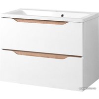  Van Mebles Тумба под умывальник Амелия 80 (подвесная, белый)