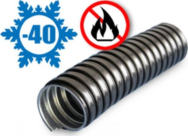 

Металлорукав ЗЭТА МРПИ НГ 18 zeta42230 (50 м, черный)