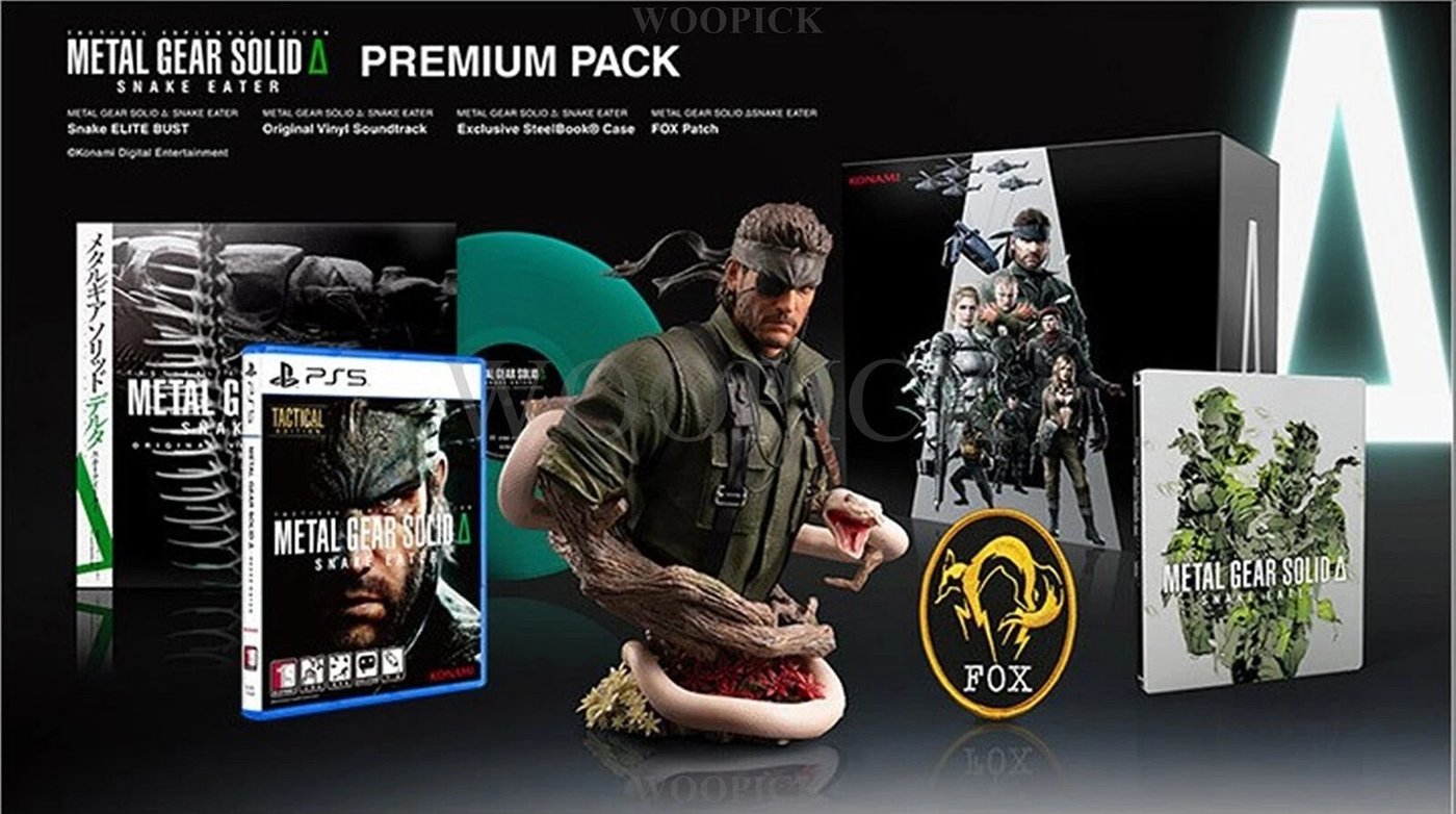 

Metal Gear Solid Delta: Snake Eater. Collector's Edition - PREMIUM PACK для PlayStation 5
