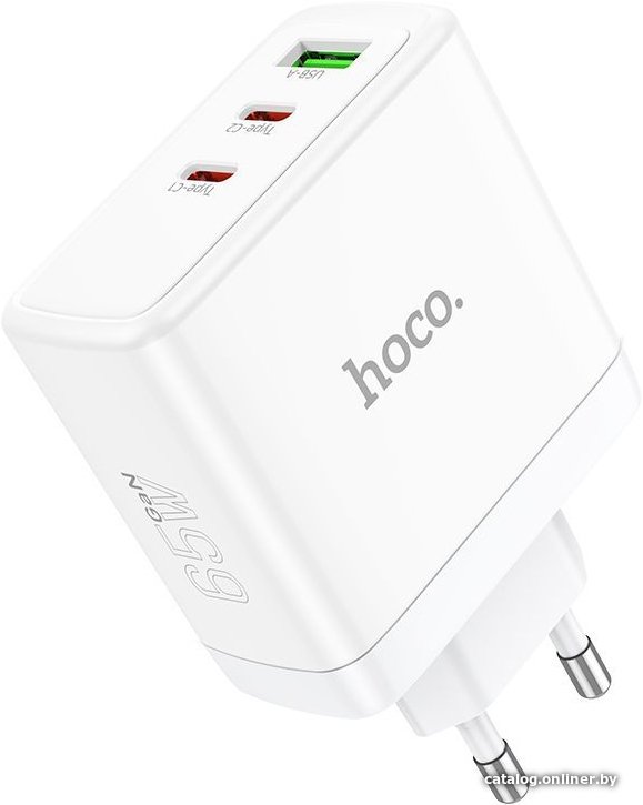 Сетевое зарядное Hoco N30 (белый)