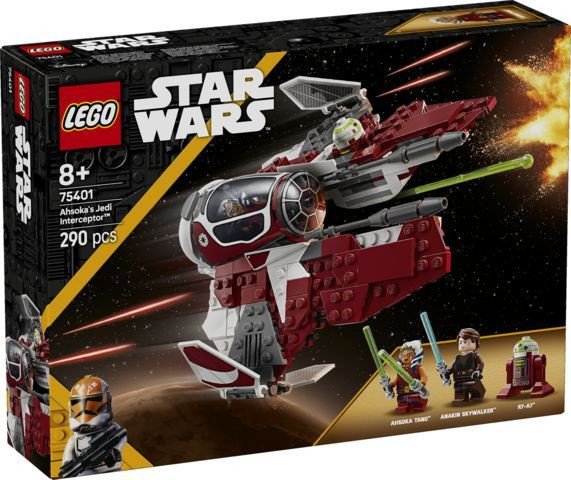 Конструктор LEGO Star Wars Джедай-перехватчик Асоки 75401