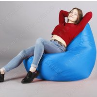 Кресло-мешок Flagman Груша Макси Г2.2-14 (голубой)