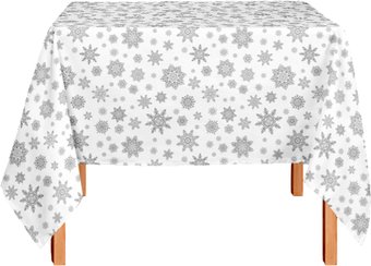 Скатерть Блакiт Снежинка 220x145 461506 3833