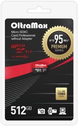 Premium Series microSDXC 512GB OM512GCSDXC10UHS-1-PrU3 W