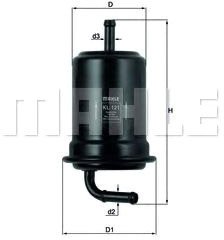 

Топливный фильтр Mahle Knecht KL121