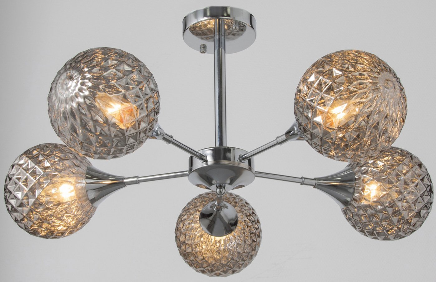 

Люстра средней высоты BayerLux Лос-Анджелес 10777179 (хром)