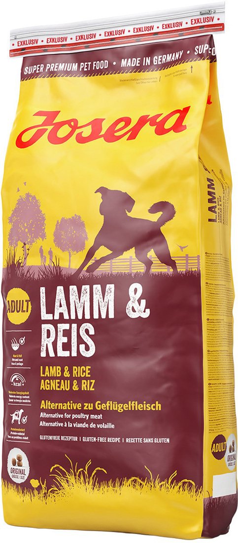 Сухой корм для собак Josera Adult Lamb&Rice 12.5 кг