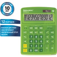Бухгалтерский калькулятор BRAUBERG Extra 12-DG 250483 (зеленый)