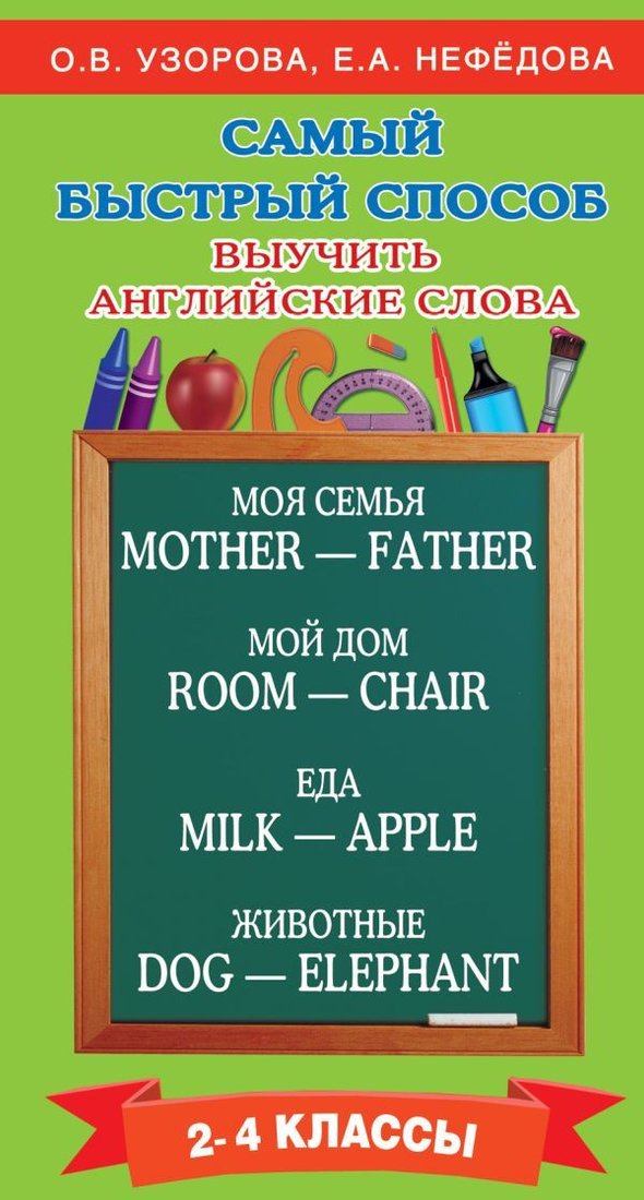 

Учебное пособие издательства АСТ. Самый быстрый способ выучить английские слова (Узорова Ольга Васильевна)
