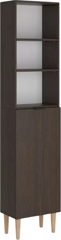 Стеллаж MONOFIX Одос с одной дверцей (венге)