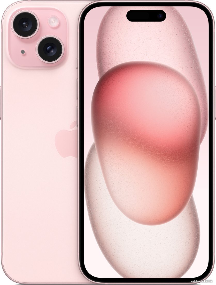 Телефон Apple iPhone 15 Dual SIM 128GB (розовый)