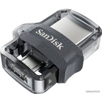 USB Flash SanDisk Ultra Dual M3.0 128GB [SDDD3-128G-G46]