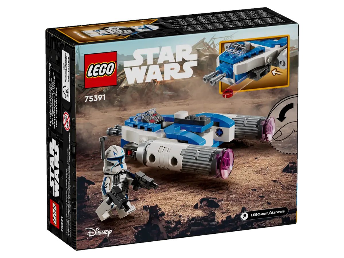 Конструктор LEGO Star Wars Captain Rex Y-Wing Microfighter 75391