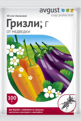 Защита растений Avgust Гризли 100 г