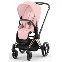 Универсальная коляска Cybex Priam IV (2 в 1, Peach Pink/Rose Gold)