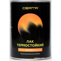 Лак термостойкий Certa Термостойкий до 300°С (800 мл, полуглянцевый)