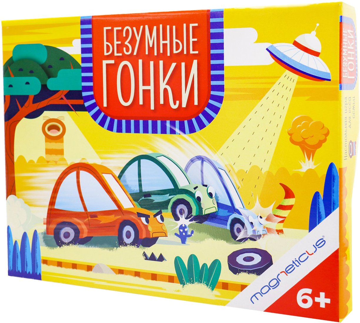 

Настольная игра Magneticus Безумные гонки BG-013
