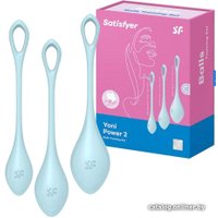 Вагинальные шарики Satisfyer Yoni Power 2 9043859 (голубой)