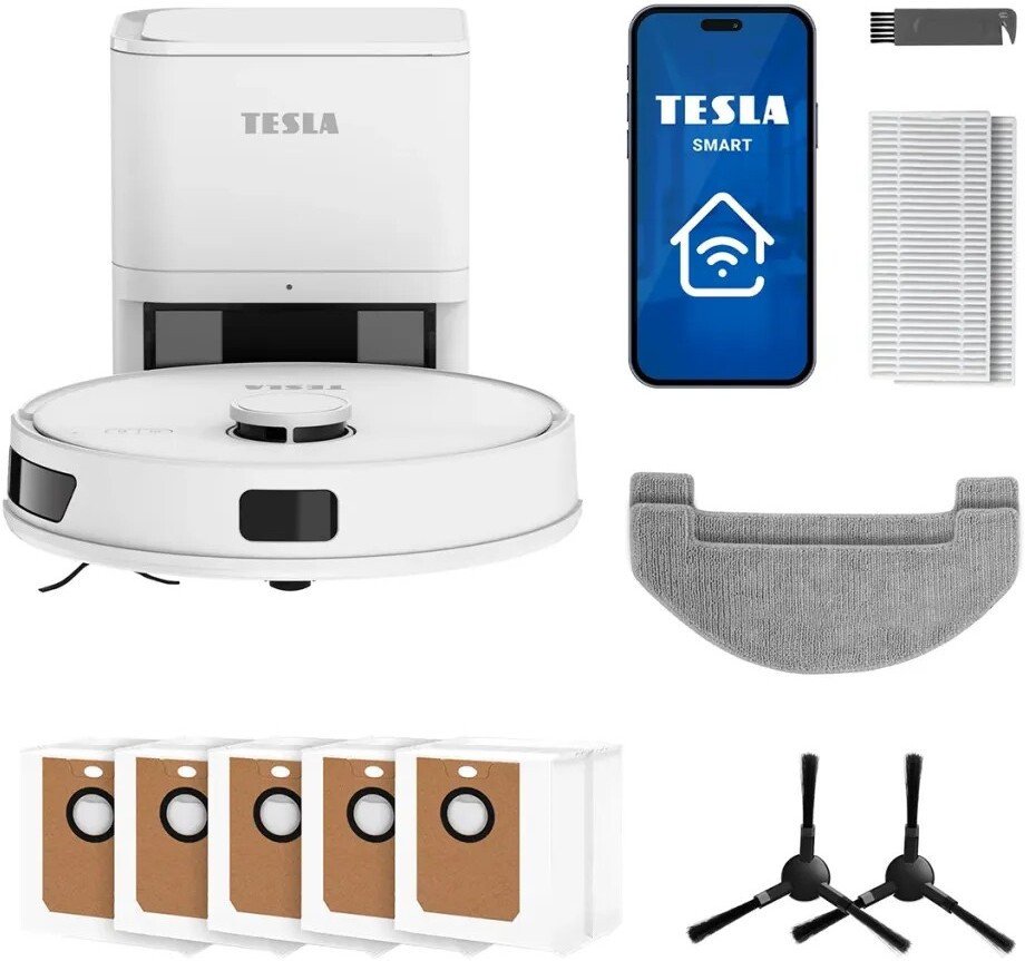 Робот-пылесос Tesla Electronics RoboStar iQ660 Plus (белый)