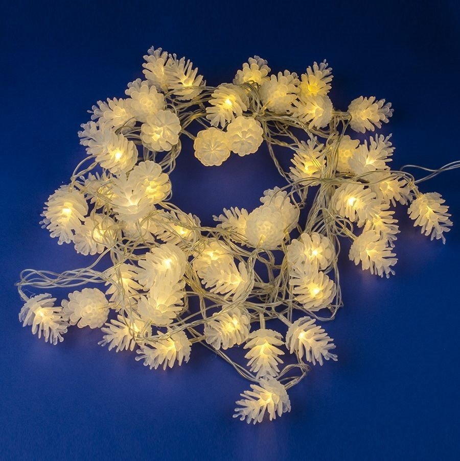 

Новогодняя гирлянда Uniel ULD-S0500-050/DTA WARM WHITE IP20 PINE CONES UL-00007192