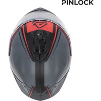 Мотошлем Acerbis Tarmak-X 0027315.295.070 (XXXL, серый/красный)